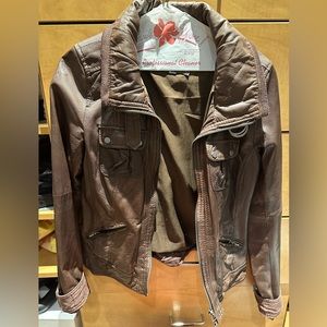 Brown Leather Jacket
